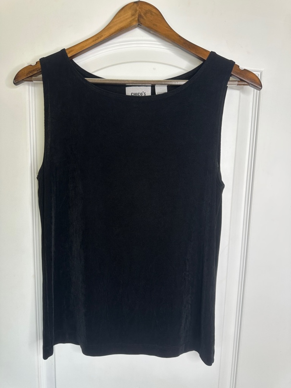 Chico's Black Sleeveless Tank Top